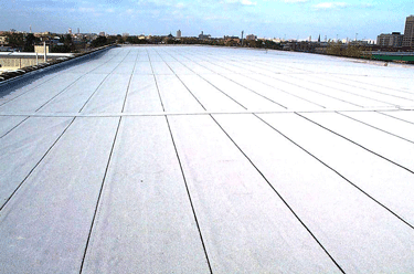 Roof after replacement