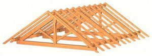 Wood Roof Trusses